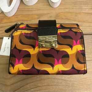 Y2K Vera Bradley Modern Lights Push lock Wallet NWT